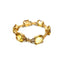 Citrine Bracelet, Hallmarked Edinburgh 1961