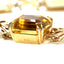 Citrine Bracelet, Hallmarked Edinburgh 1961