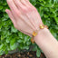 Citrine Bracelet, Hallmarked Edinburgh 1961