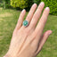 Oval Emerald & Diamond Cluster Ring, Circa 1950
