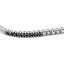Black & White Diamond Line Bracelet, Hallmark London 2008