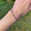 Black & White Diamond Line Bracelet, Hallmark London 2008