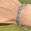 Diamond Panel Bracelet, Circa 1990