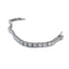 Diamond Line Bracelet. 7.60 Carats, Circa 1950