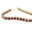 Garnet Line Bracelet, Circa 1960