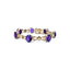 Amethyst Bracelet by Cropp & Farr, Hallmark Birmingham 1989