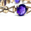Amethyst Bracelet by Cropp & Farr, Hallmark Birmingham 1989