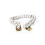 Cultured 2 Row Pearl Bracelet, Circa 1990