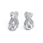 Diamond Kiss Earrings, Circa 1980