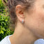 Diamond Kiss Earrings, Circa 1980