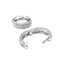 Diamond Hoop Earrings, Circa 2000
