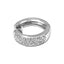 Diamond Hoop Earrings, Circa 2000