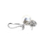 Cultured Pearl & Diamond Earrings, Hallmark Edinburgh 2008