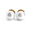 South Sea Pearl Stud Earrings by Schoeffel, Circa 2000