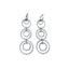 Diamond Circle Drop Earrings, Hallmark London 2007