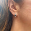 Sapphire and Diamond Earrings, Circa 1960