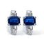 Sapphire and Diamond Earrings, Circa 1960