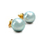 Tahitian South Sea Pearl Stud Earrings, Circa 2000