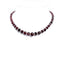 Art Deco Garnet & Rock Crystal Necklace, Circa 1920