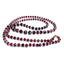 Art Deco Garnet & Rock Crystal Necklace, Circa 1920