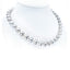 Single String of 10mm Cultured Pearls, Circa 1900