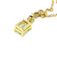Emerald Cut Diamond 1.01 carats GIA Certificate Necklace, Circa 2020