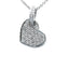 Diamond Heart Pendant & Chain, Circa 2000