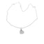 Diamond Heart Pendant & Chain, Circa 2000
