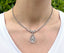 Platinum Diamond Necklace (Approx 9.10 carats), Circa 1950
