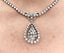 Platinum Diamond Necklace (Approx 9.10 carats), Circa 1950