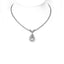 Platinum Diamond Necklace (Approx 9.10 carats), Circa 1950