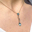 Edwardian Aquamarine & Diamond Pendant, Circa 1910