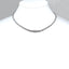 Graduated Diamond Line Necklace, Circa 1990