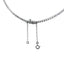 Graduated Diamond Line Necklace, Circa 1990