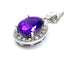 Amethyst & Diamond Cluster Pendant, Circa 2000