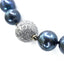 Tahitian Black South Sea Pearl Necklace, Circa 1980