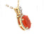 Fire Op[al and Diamond Pendant, Circa 2000