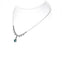Pear Shape Emerald and Diamond Necklace, Circa 1950