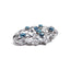 Art Deco Natural Zircon & Diamond Brooch, Circa 1930