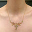 Peridot & Seed Pearl Necklace, Circa 1900