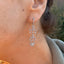 Fancy Drop Diamond Earrings, Circa 2000
