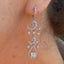 Fancy Drop Diamond Earrings, Circa 2000