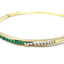 Emerald & Diamond Bangle, Circa 1980