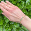 Emerald & Diamond Bangle, Circa 1980