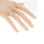 8 Stone Diamond Half Eternity Ring, Hallmarked Sheffield 2007
