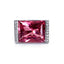 Pink Tourmaline & Diamond Cocktail Ring, Circa 1990