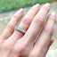 Marquise Diamond Half Eternity Ring, Circa 1980