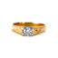 Art Deco Solitaire Diamond Ring, Hallmarked Birmingham 1930