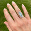 Art Deco Aquamarine & Diamond Marquise Ring, Circa 1930