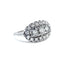 Triple Cluster Diamond Ring, Circa 1950